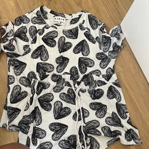 cute matching pj set